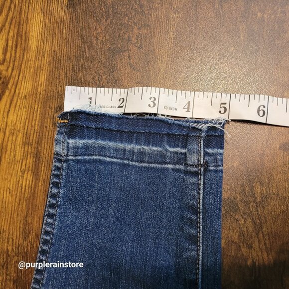 Madewell Jeans Size 28 Skinny 10" High Rise Tummy Control Rosecliff Wash H6319 - Picture 11 of 12